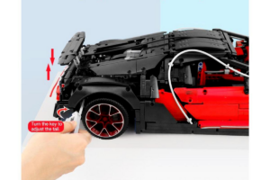 Купить Конструктор Lepin 20086B Bugatti Chiron (Красный) фото