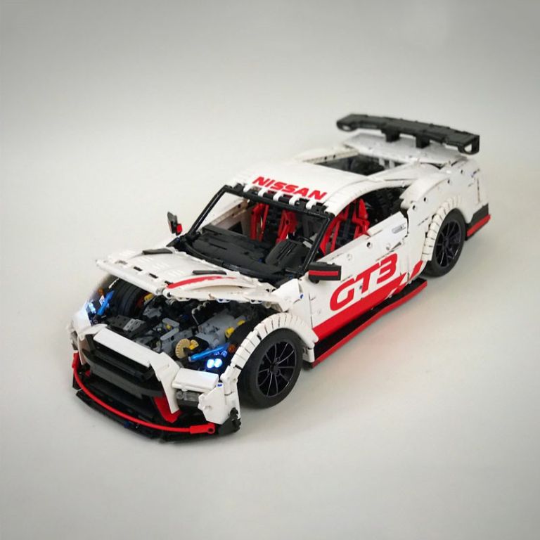 Купить Конструктор Lepin 23010 Nissan GT-R фото 8